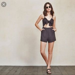 reformation magnolia romper